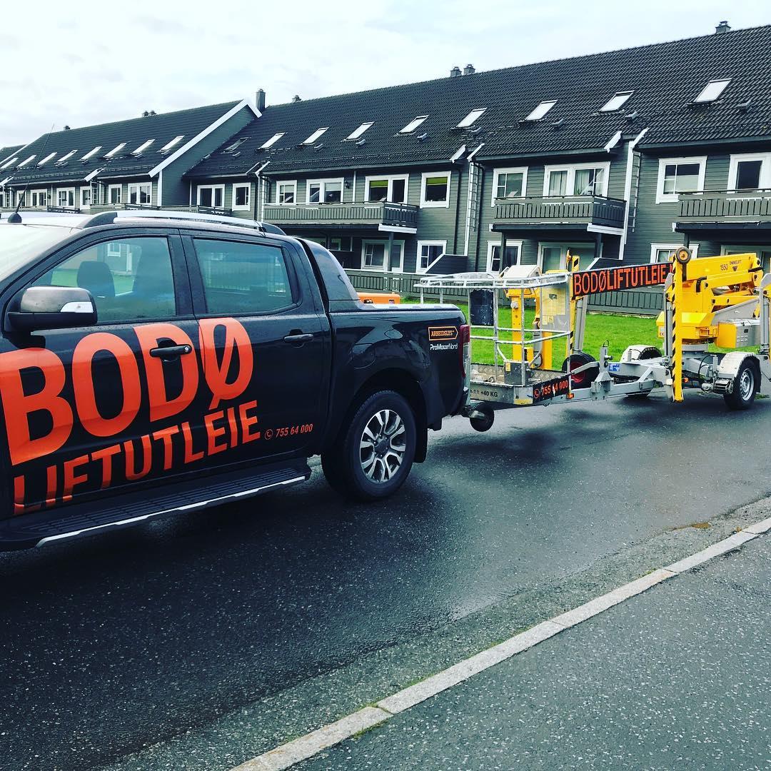 Transport av lifter Bodø